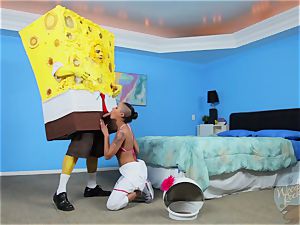 flesh Diamond - Spongebob Squarepants and Sandy - a xxx Parody