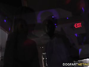 buxomy Danielle Derek Gets Creampied By A big black cock