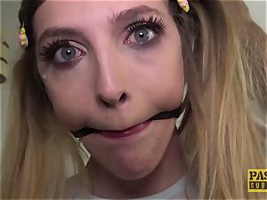 Rhiannon Ryder predominated and left with mouthful of cum